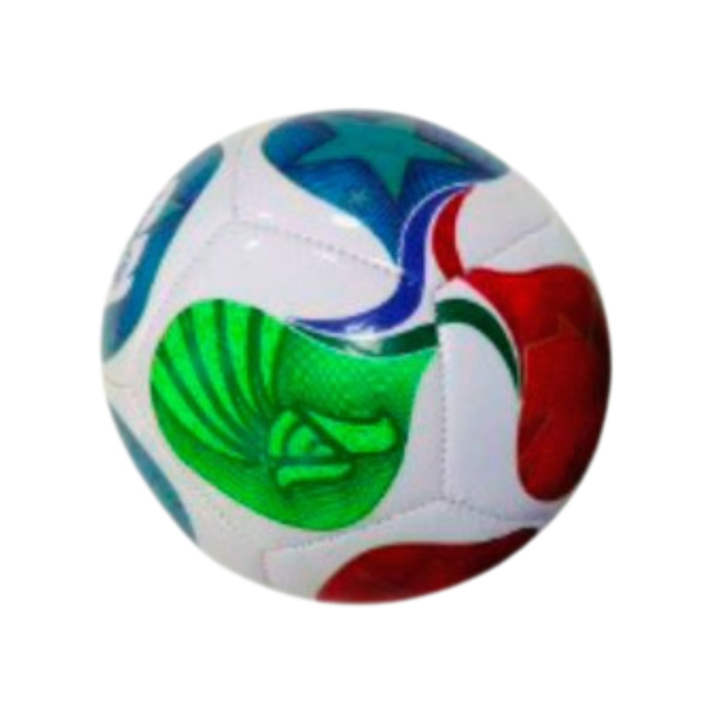 Balón de Fútbol Tricolor #5 Ondas Brillantes