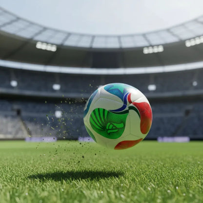 Balón de Fútbol Tricolor #5 Ondas Brillantes